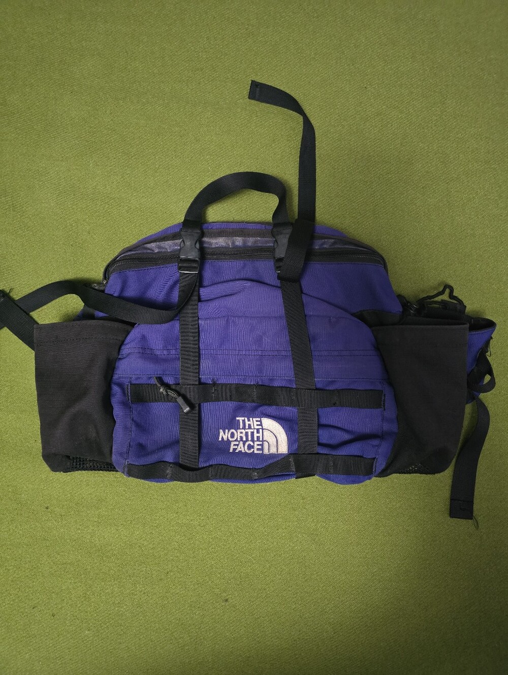 The North Face Purple and Black Men's Waist Pack
